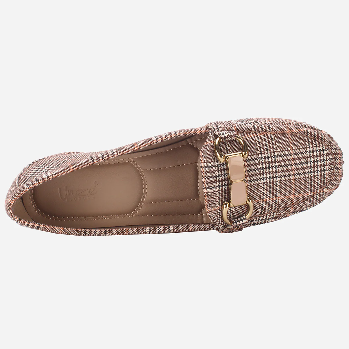 Womens "KANAAN" High Wedge Comfy Moccasin - Image 4