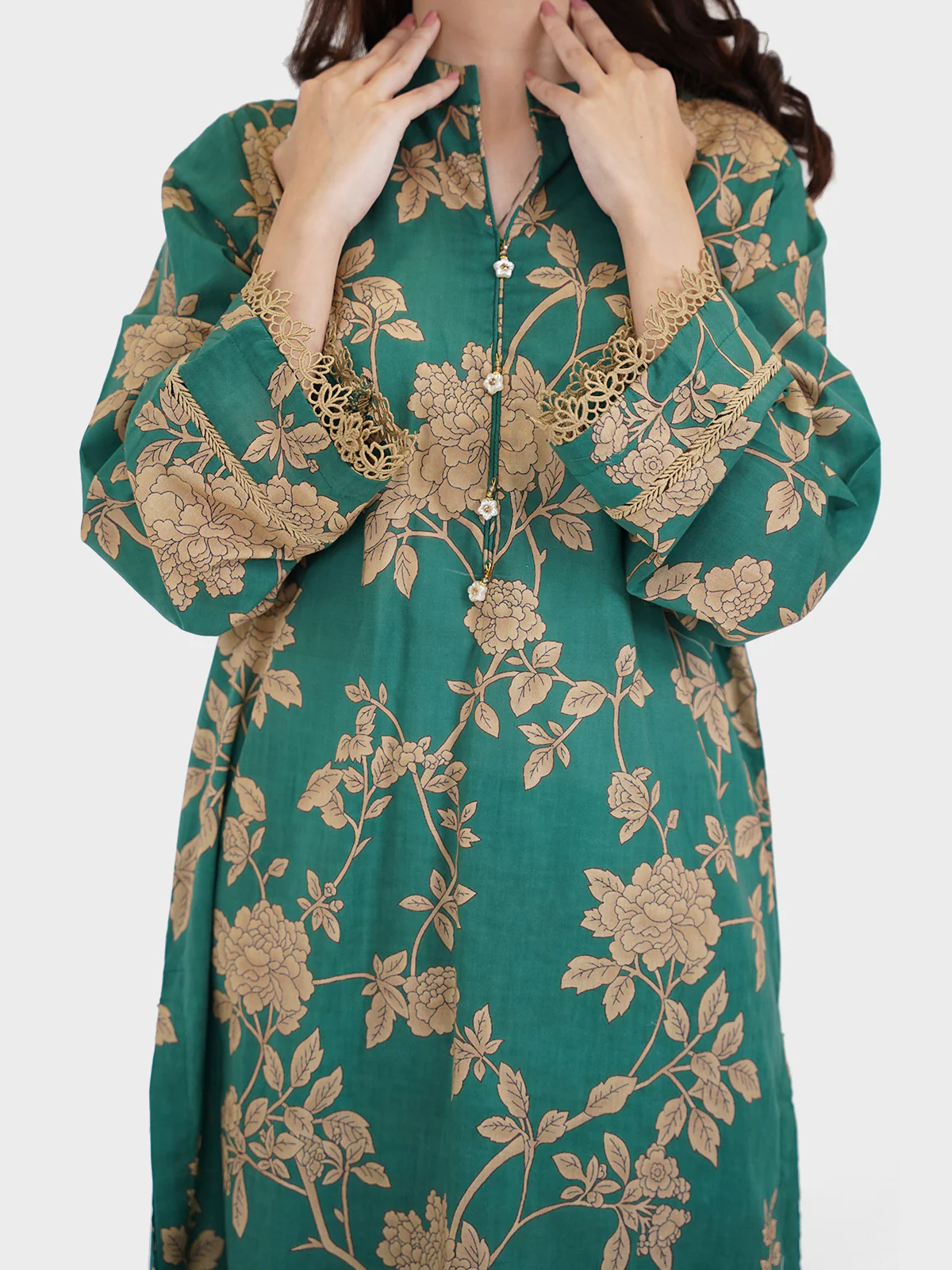 "KAORUV" Printed Two Piece Suit - Image 4
