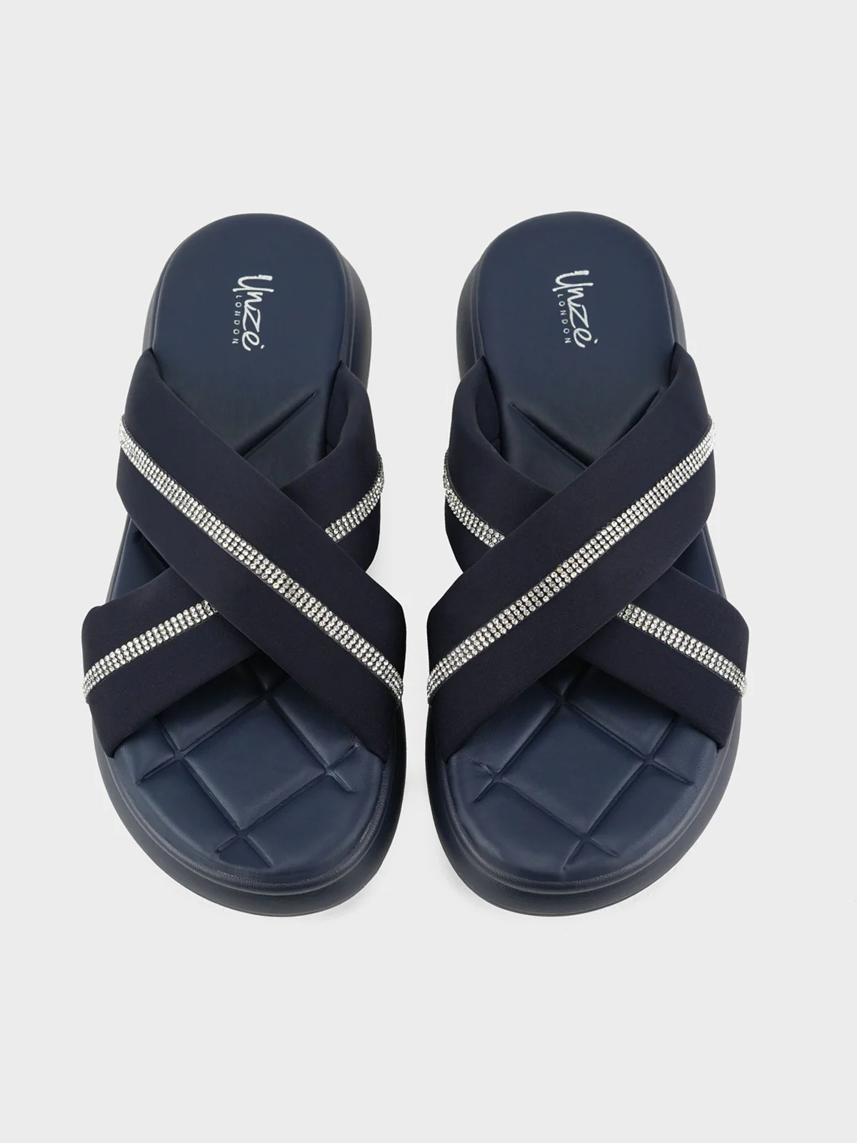 Womens "KEAWE" Crossover Casual Slippers - Image 6