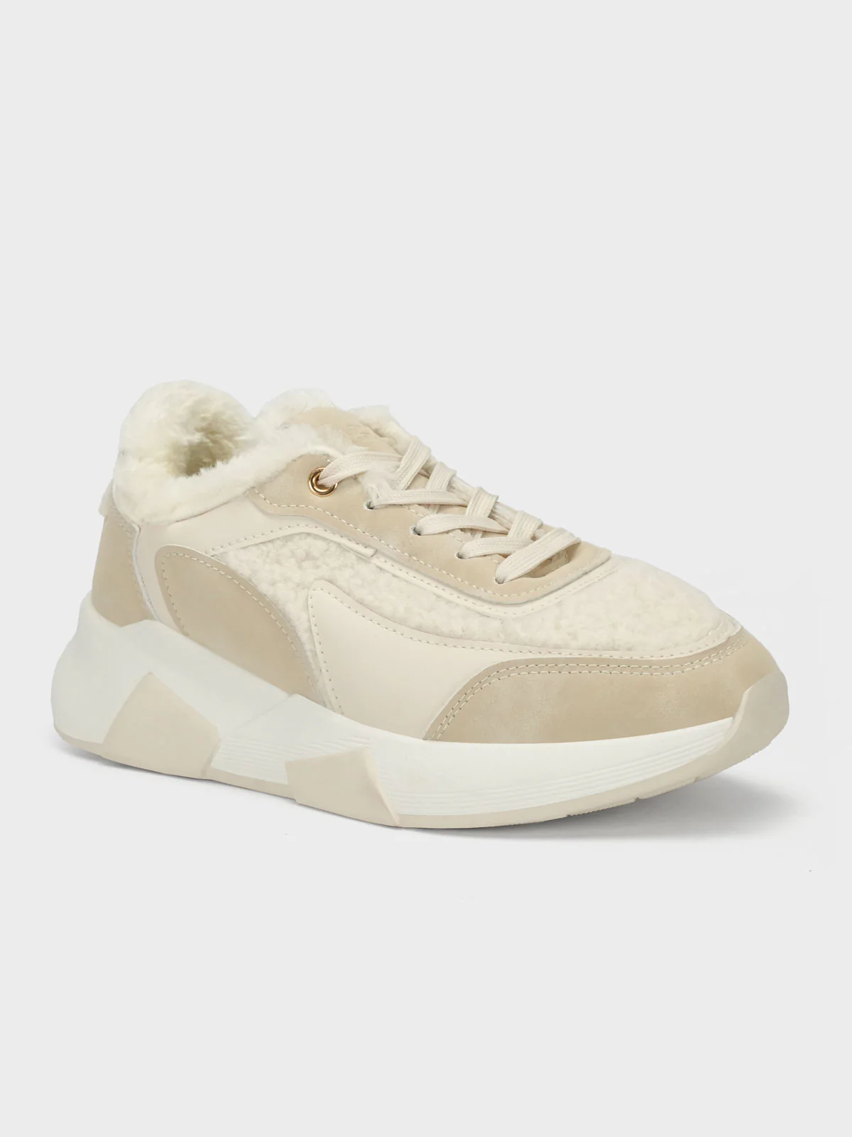 Womens "KHAFRA" Laced Up Casual Sneakers