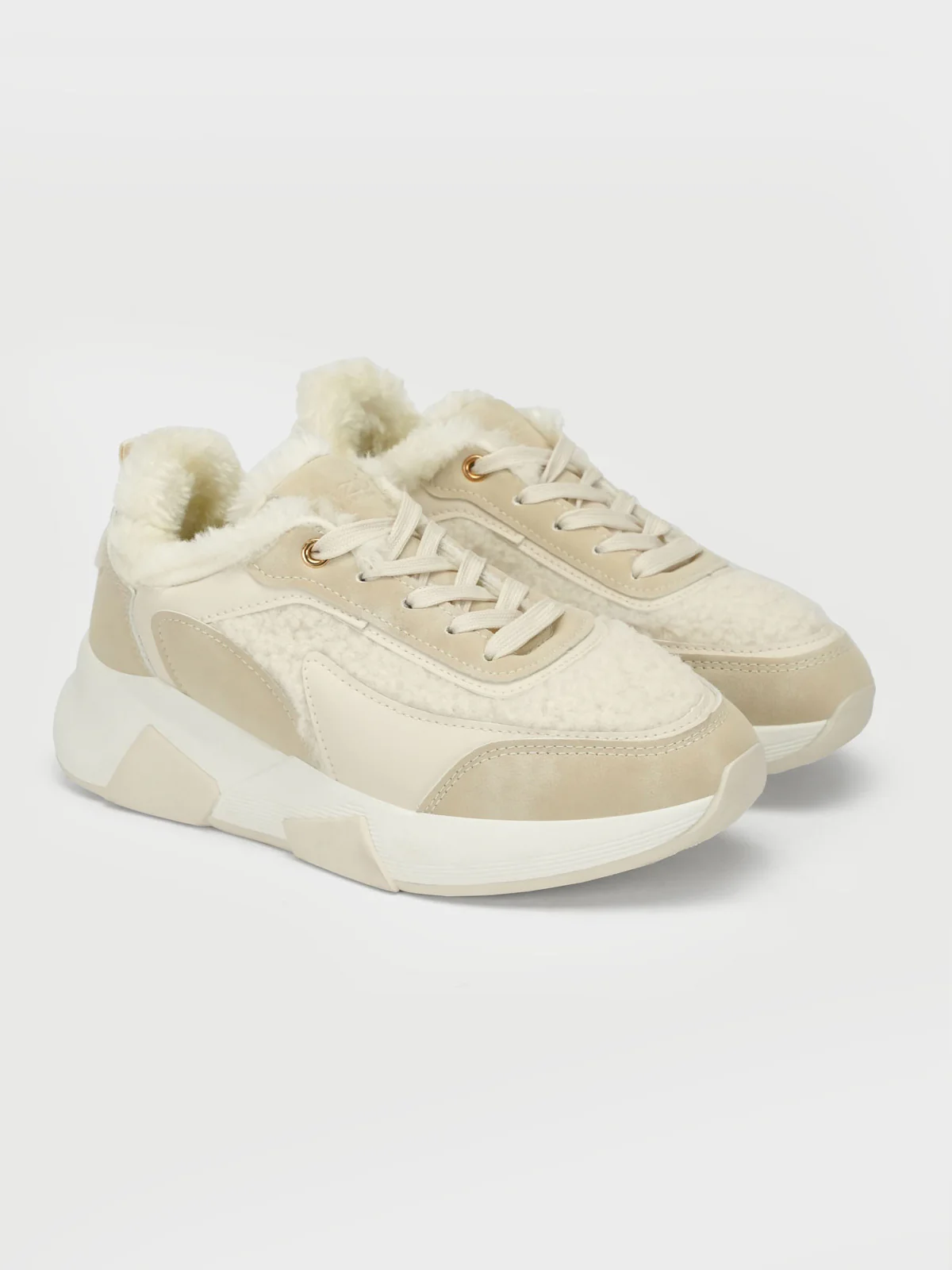 Womens "KHAFRA" Laced Up Casual Sneakers - Image 2