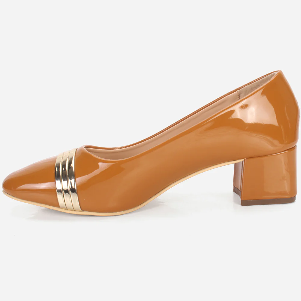 Womens "KIARA" Rounded Toe Slide in Courts - Image 3