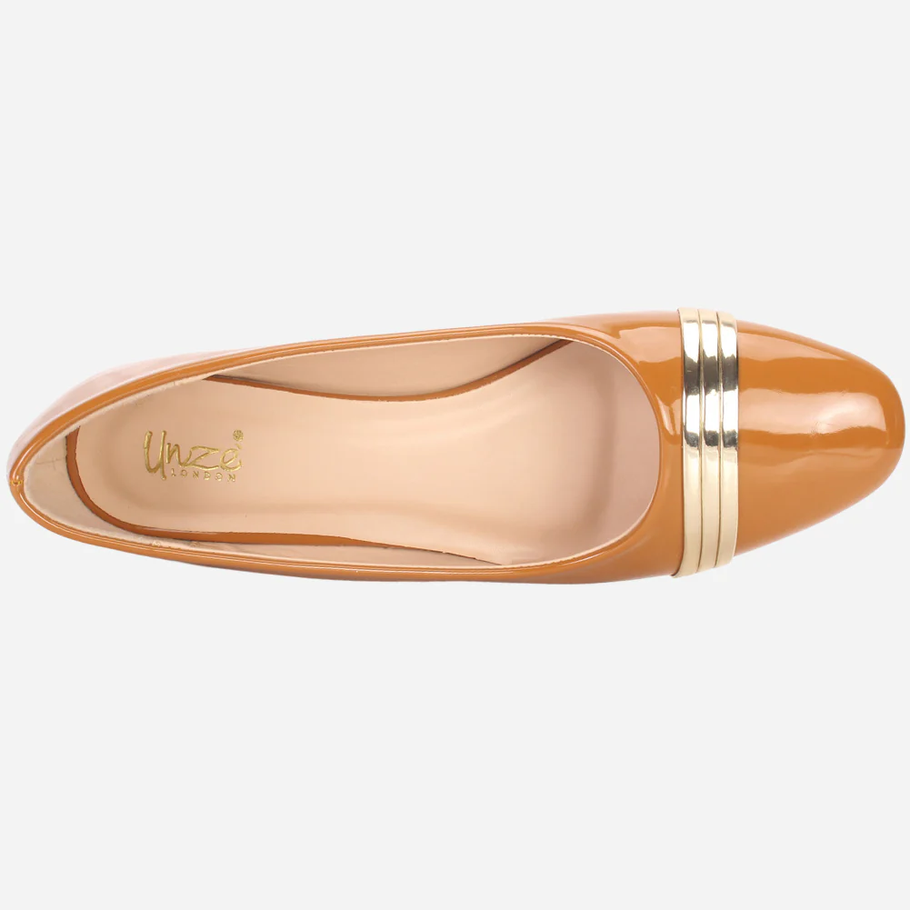 Womens "KIARA" Rounded Toe Slide in Courts - Image 4