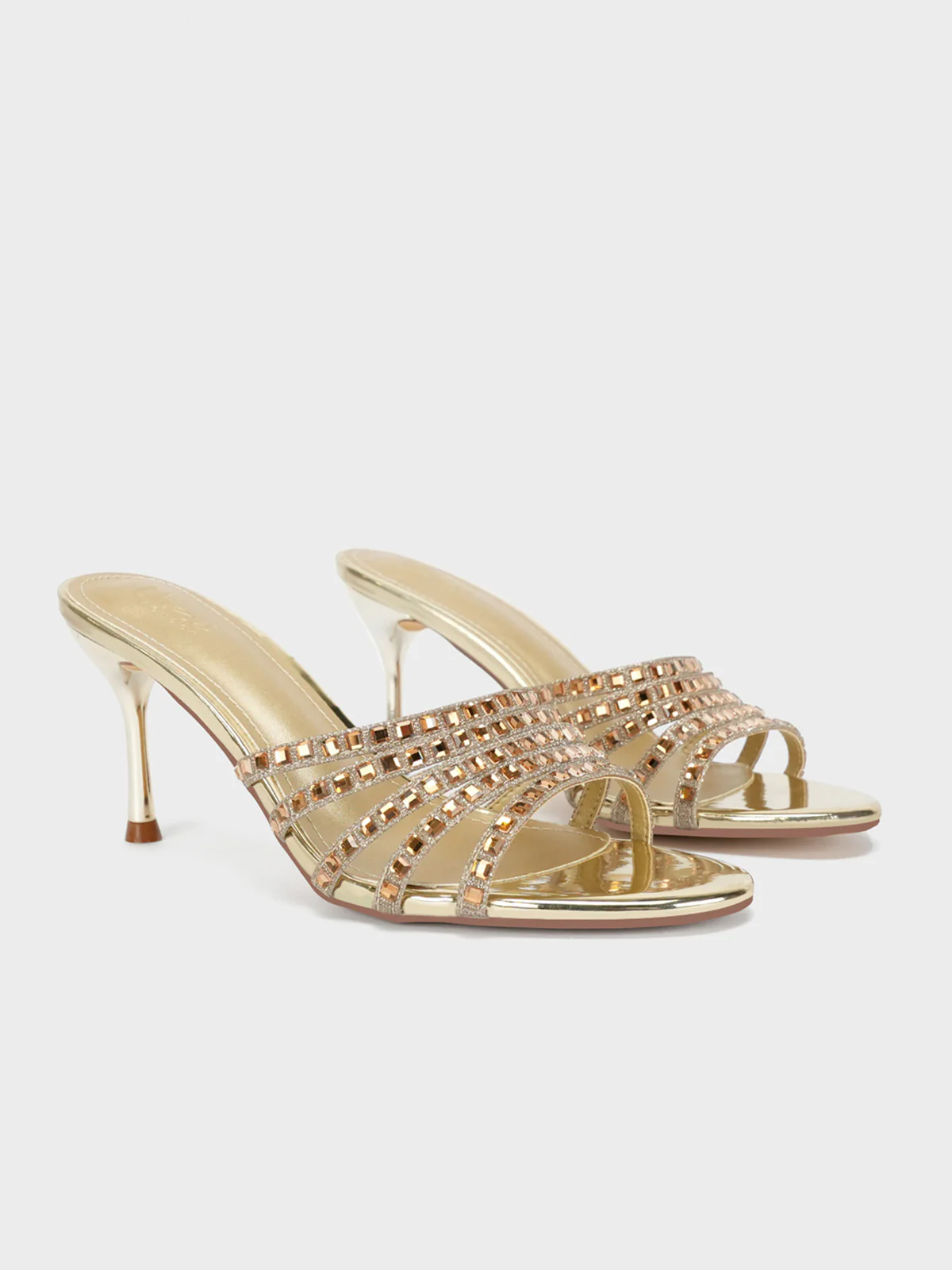 Women's "KILCHER" Slide In Evening Sandals - Image 2