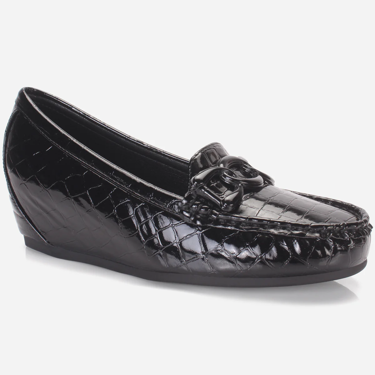 Women's "KIMCHY" Wedge Comfy Slide In Moccasins