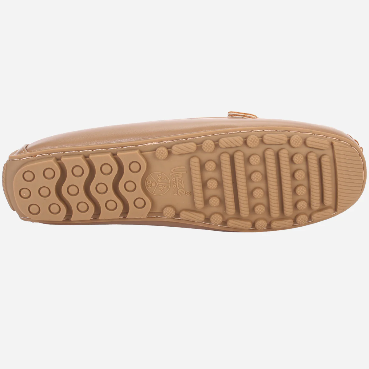 Womens "KITTO" Flat Comfy Slide In Moccasins - Image 5