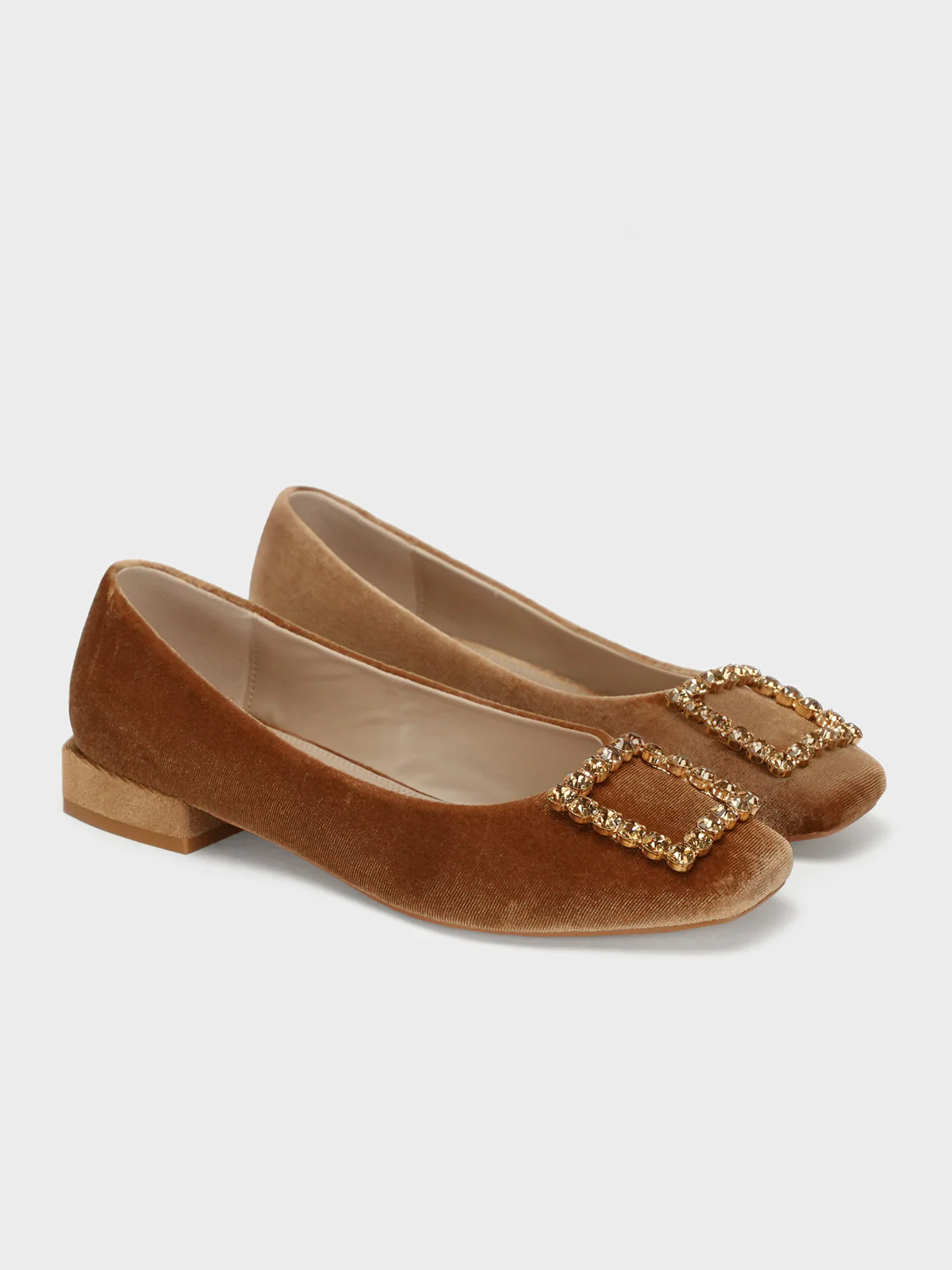 Women's "KOZUE" Buckled Detailing Ballerinas - Image 2