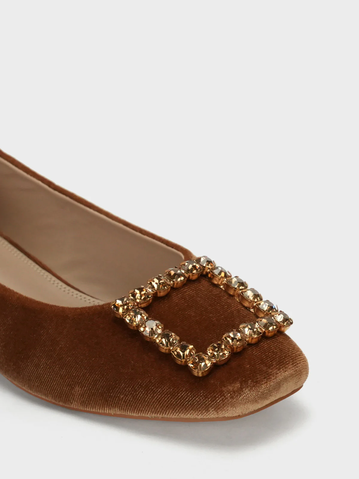 Women's "KOZUE" Buckled Detailing Ballerinas - Image 4