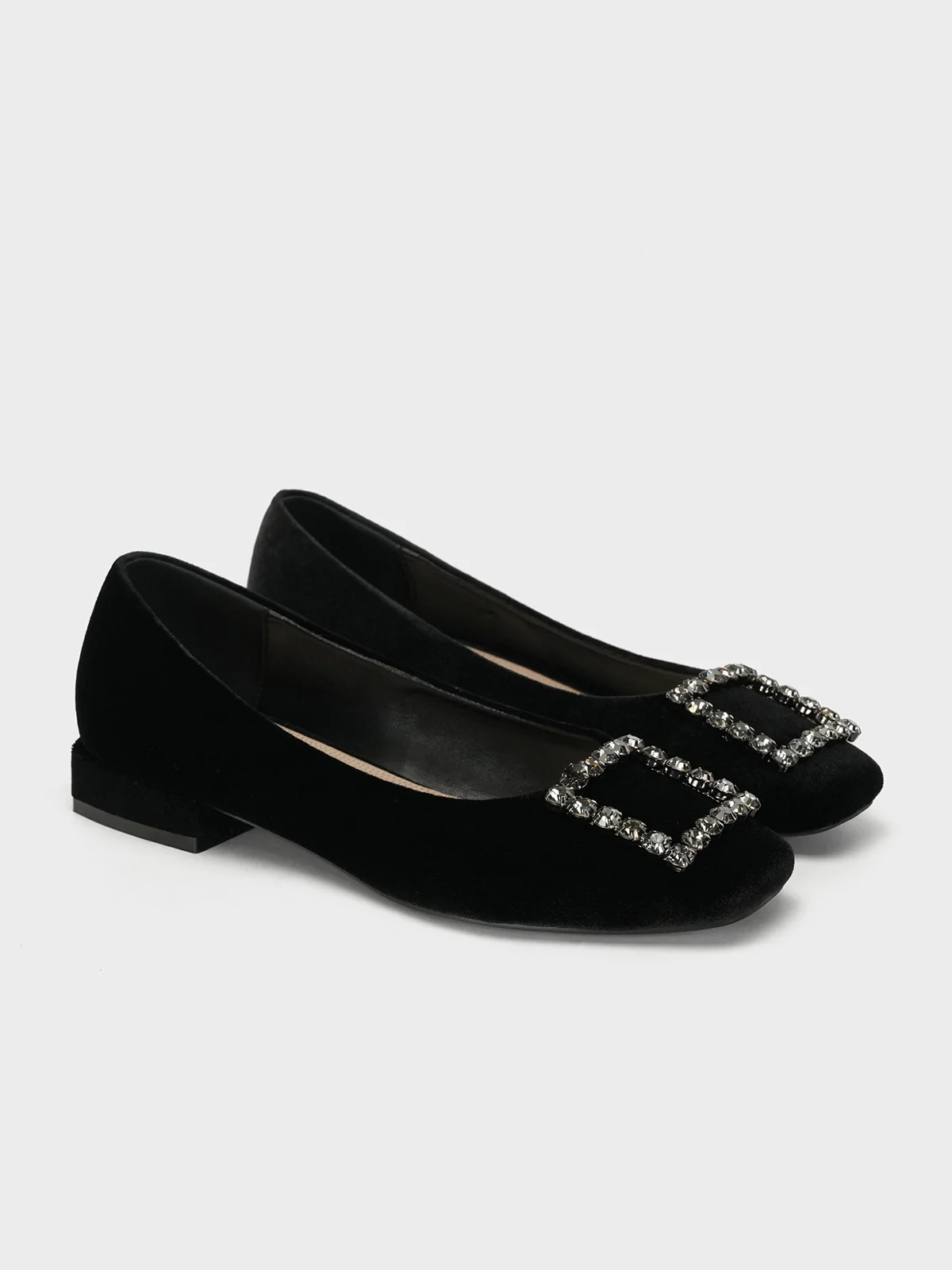 Women's "KOZUE" Buckled Detailing Ballerinas - Image 4