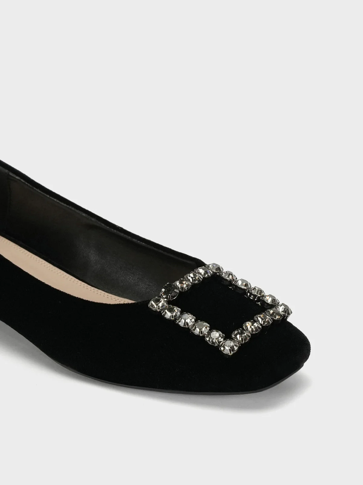 Women's "KOZUE" Buckled Detailing Ballerinas - Image 7