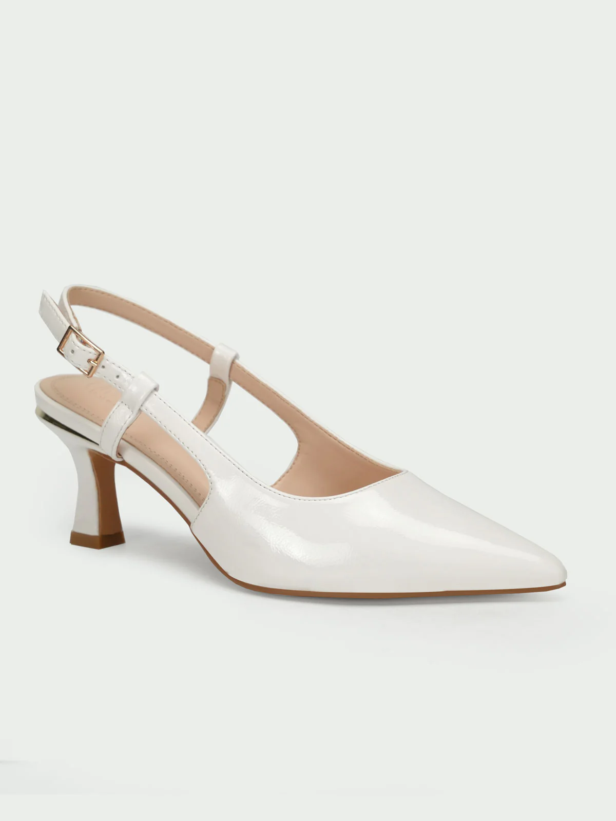 Womens "KOZUE" Pointy Slingback Sandals - Image 2
