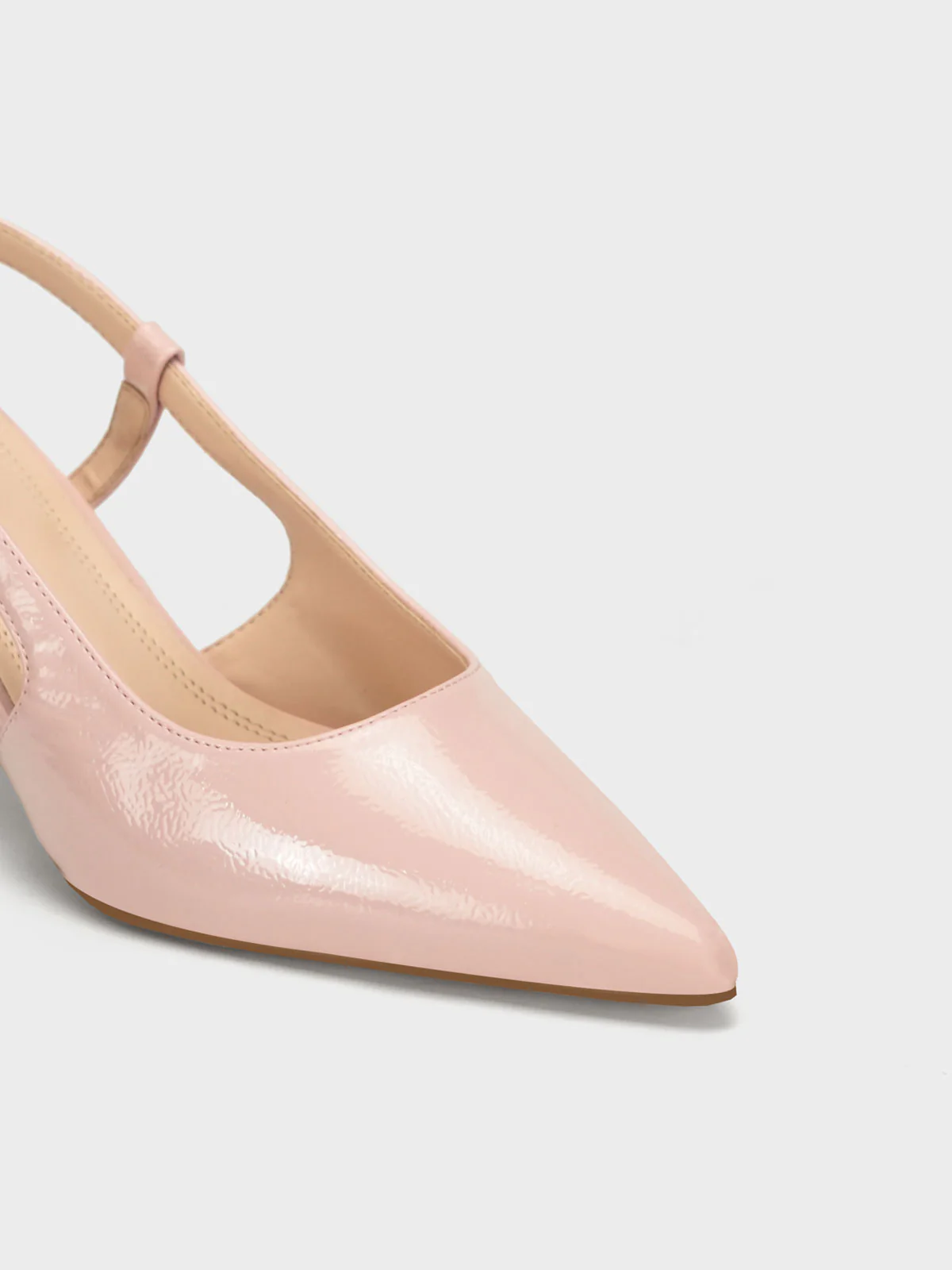 Womens "KOZUE" Pointy Slingback Sandals - Image 6