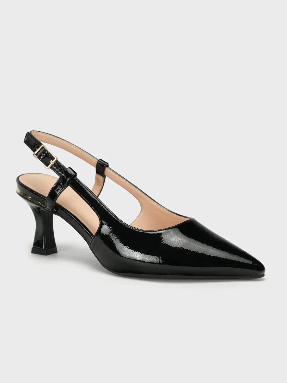 Womens "KOZUE" Pointy Slingback Sandals - Image 2