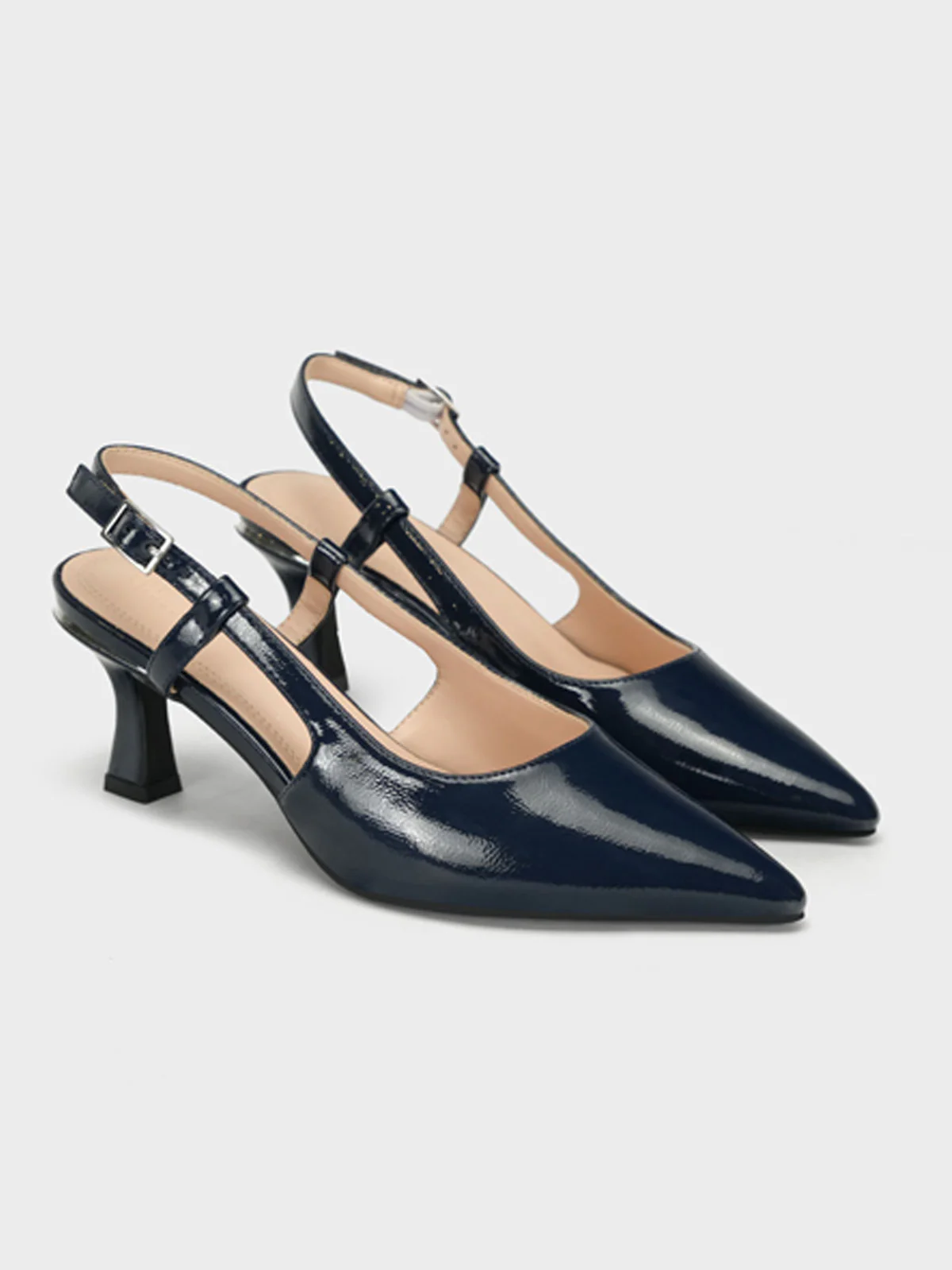 Womens "KOZUE" Pointy Slingback Sandals - Image 2