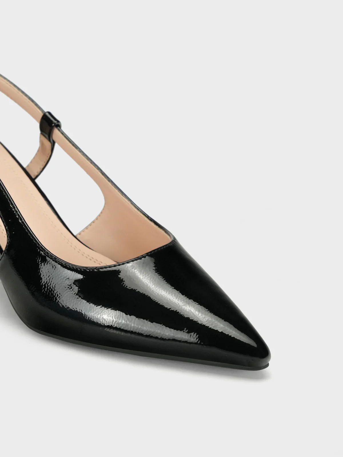 Womens "KOZUE" Pointy Slingback Sandals - Image 7