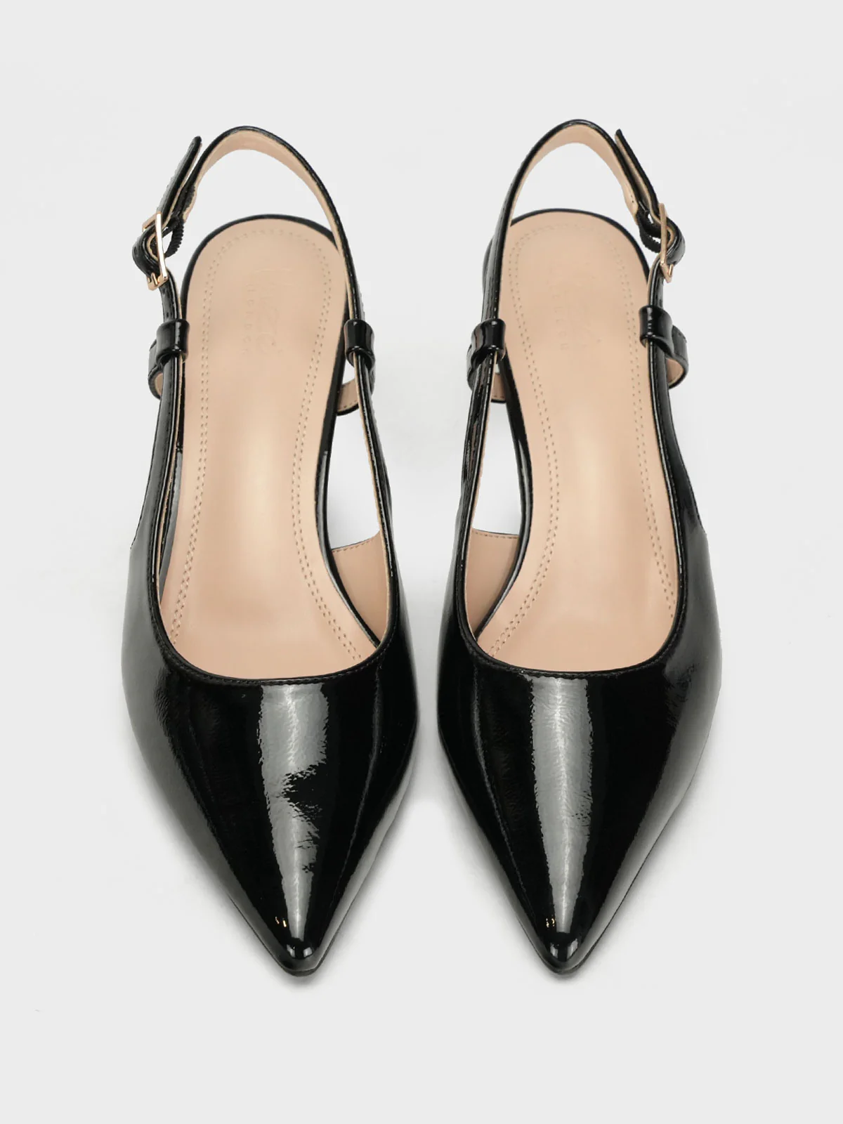 Womens "KOZUE" Pointy Slingback Sandals - Image 8