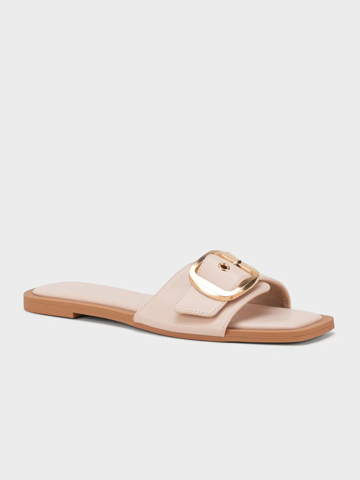 Women's "KYLIA" Buckled Casual Slippers - Image 2