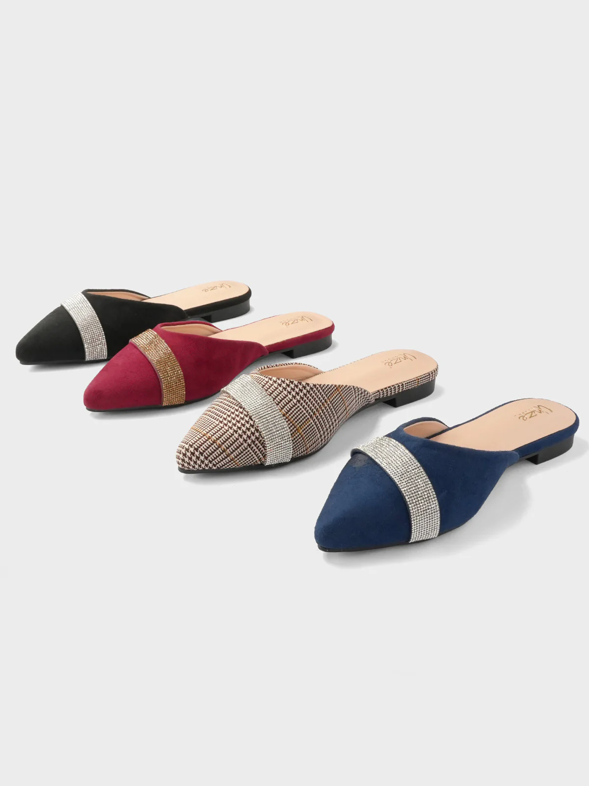 Women's "LEATON" Open Back Fancy Slippers - Image 4