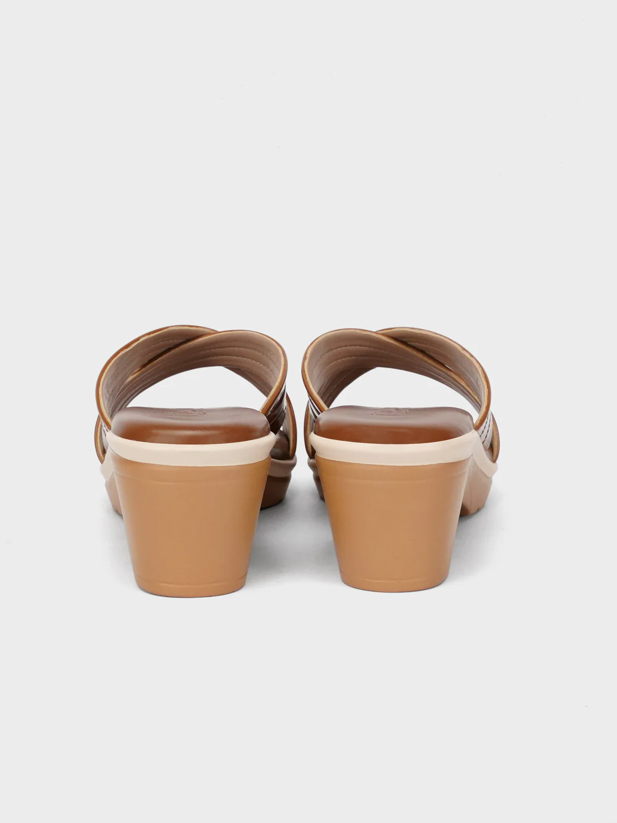 Women's "LIAMA" Crossover Comfort Slippers - Image 3