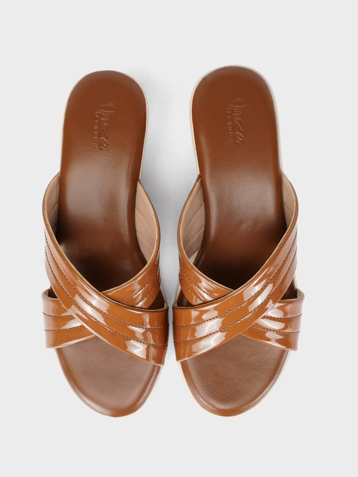 Women's "LIAMA" Crossover Comfort Slippers - Image 5