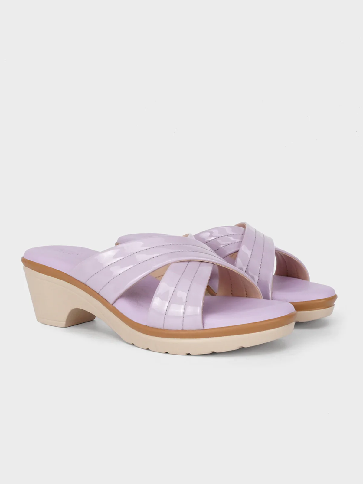 Women's "LIAMA" Crossover Comfort Slippers - Image 2