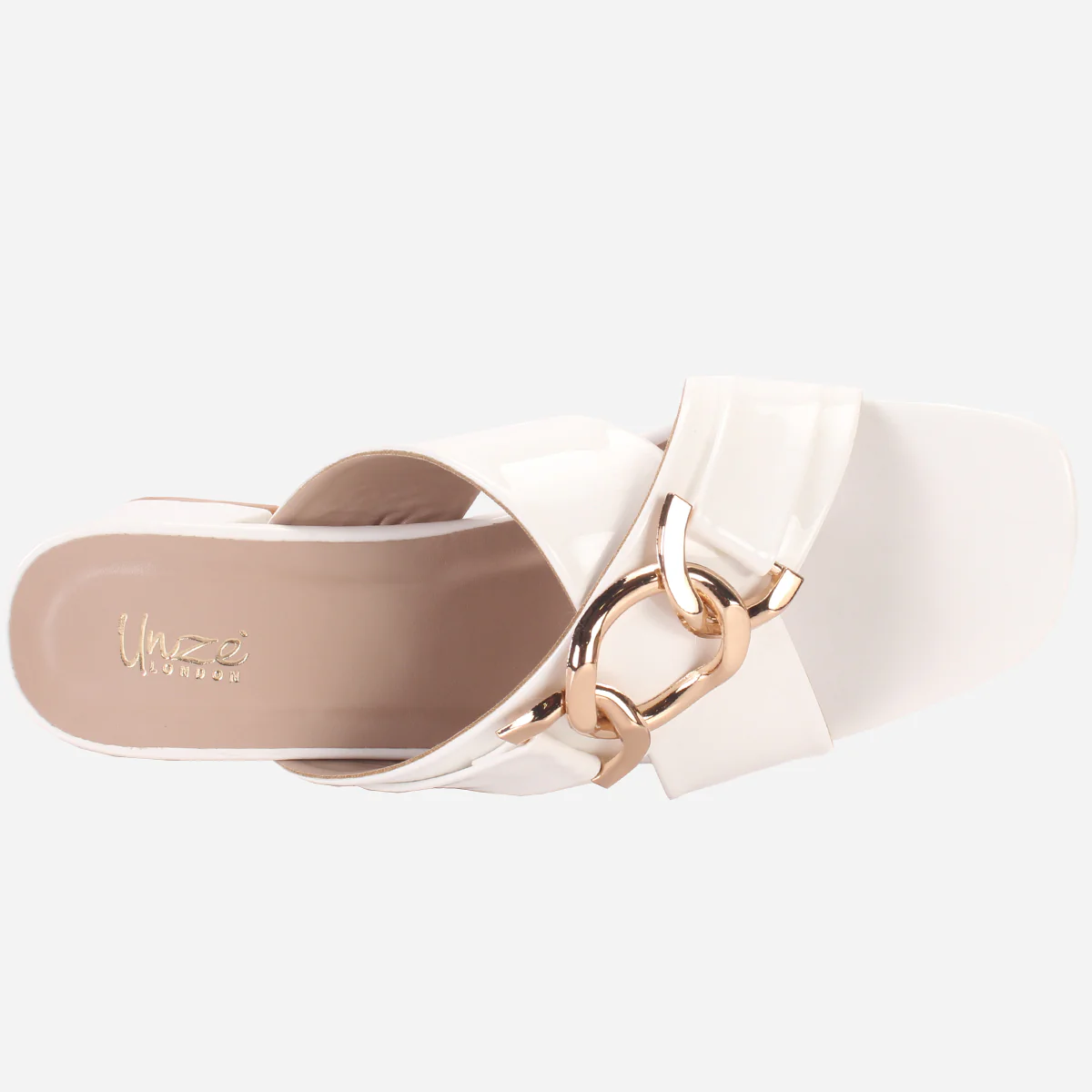 Womens "LINNLY" Block Heeled Sandals - Image 4