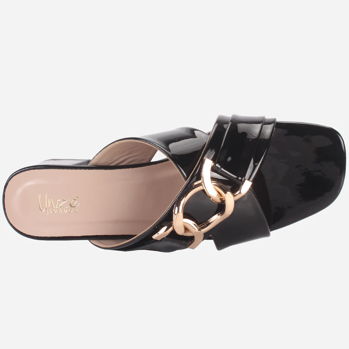 Womens "LINNLY" Block Heeled Sandals - Image 4