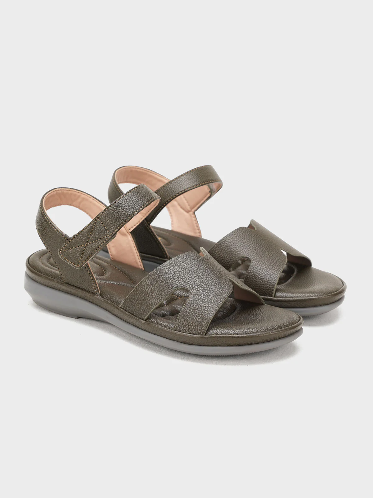 Womens "LIONA" Comfy Soft Casual Sandals - Image 2