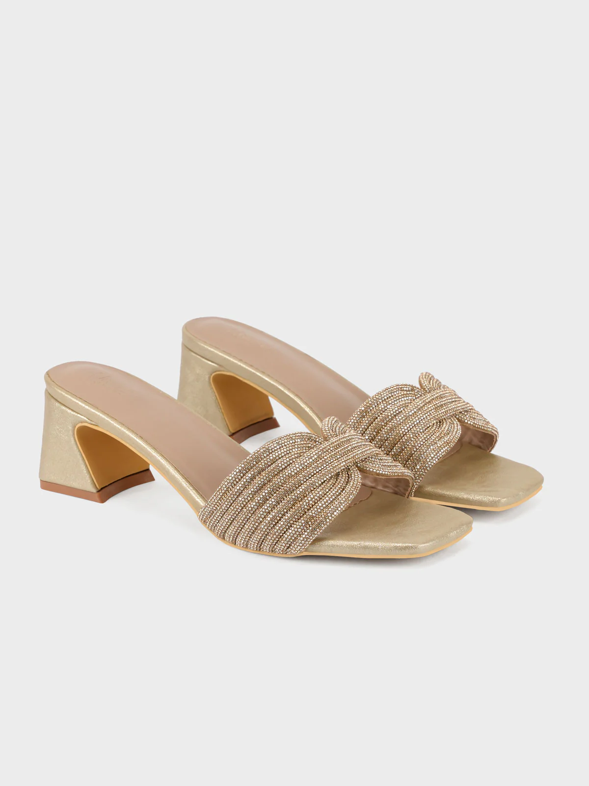 Women's "LIOPE" Crystals Detailing Sandals - Image 2