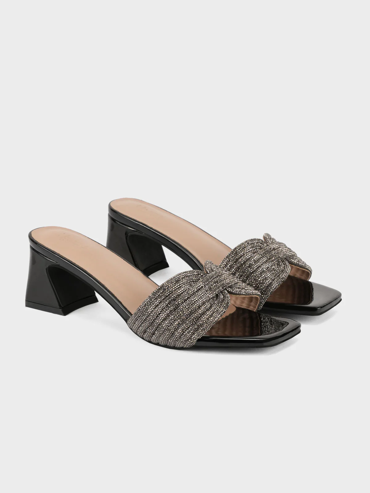 Women's "LIOPE" Crystals Detailing Sandals - Image 2