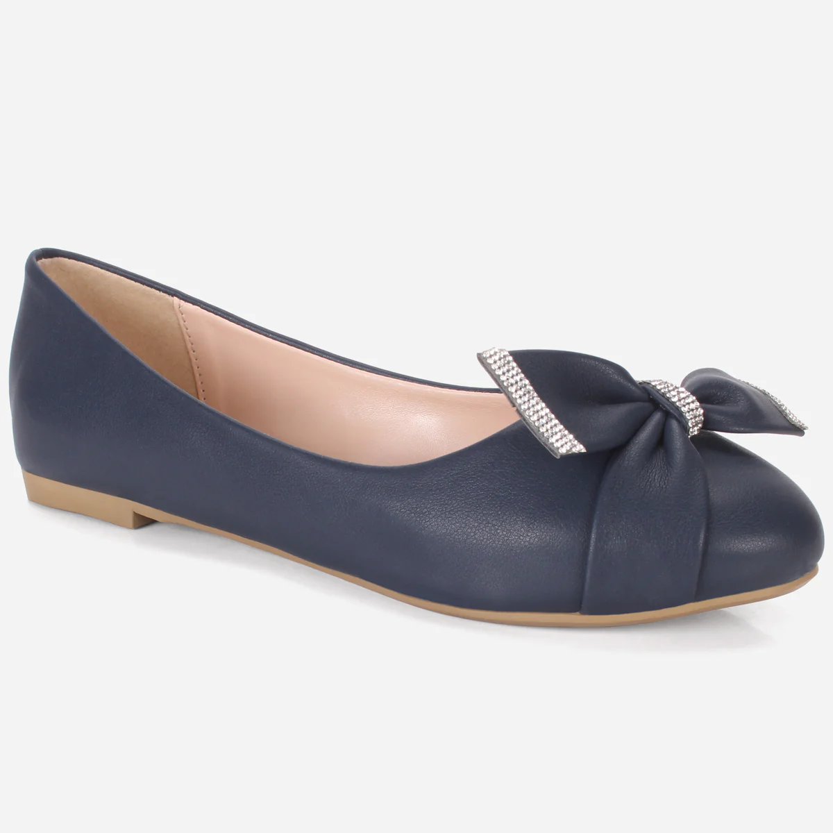 Women's "LUCERO" Bow Accented Slip On Shoes