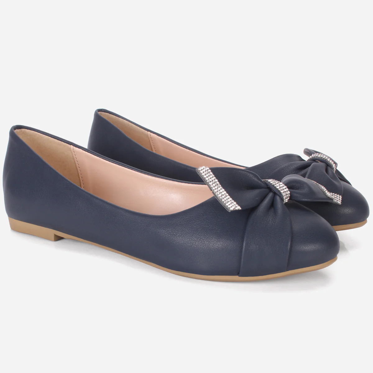 Women's "LUCERO" Bow Accented Slip On Shoes - Image 2