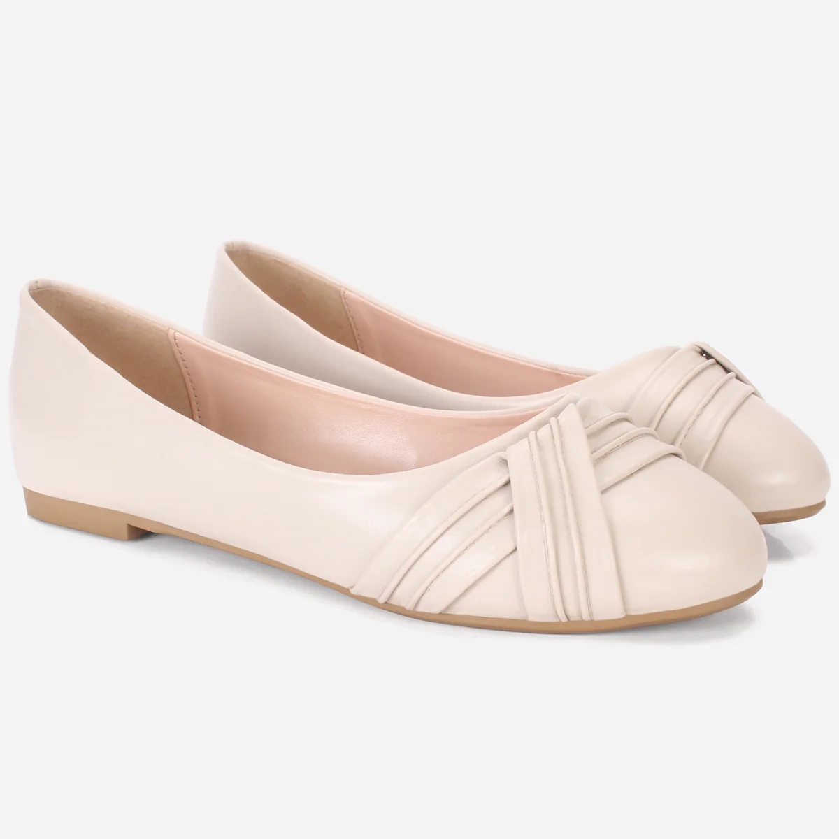 Womens "LUPITA" Round Toe Slip On Shoes - Image 2
