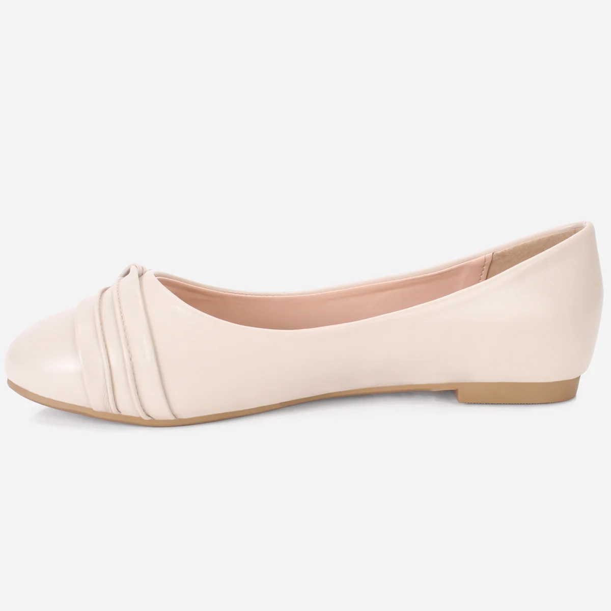 Womens "LUPITA" Round Toe Slip On Shoes - Image 3