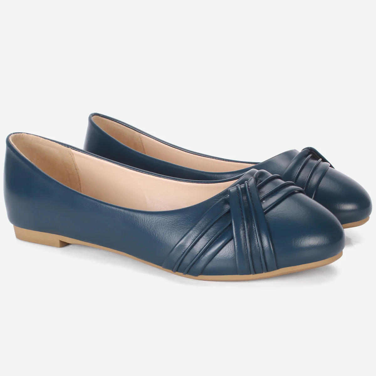 Womens "LUPITA" Round Toe Slip On Shoes - Image 2