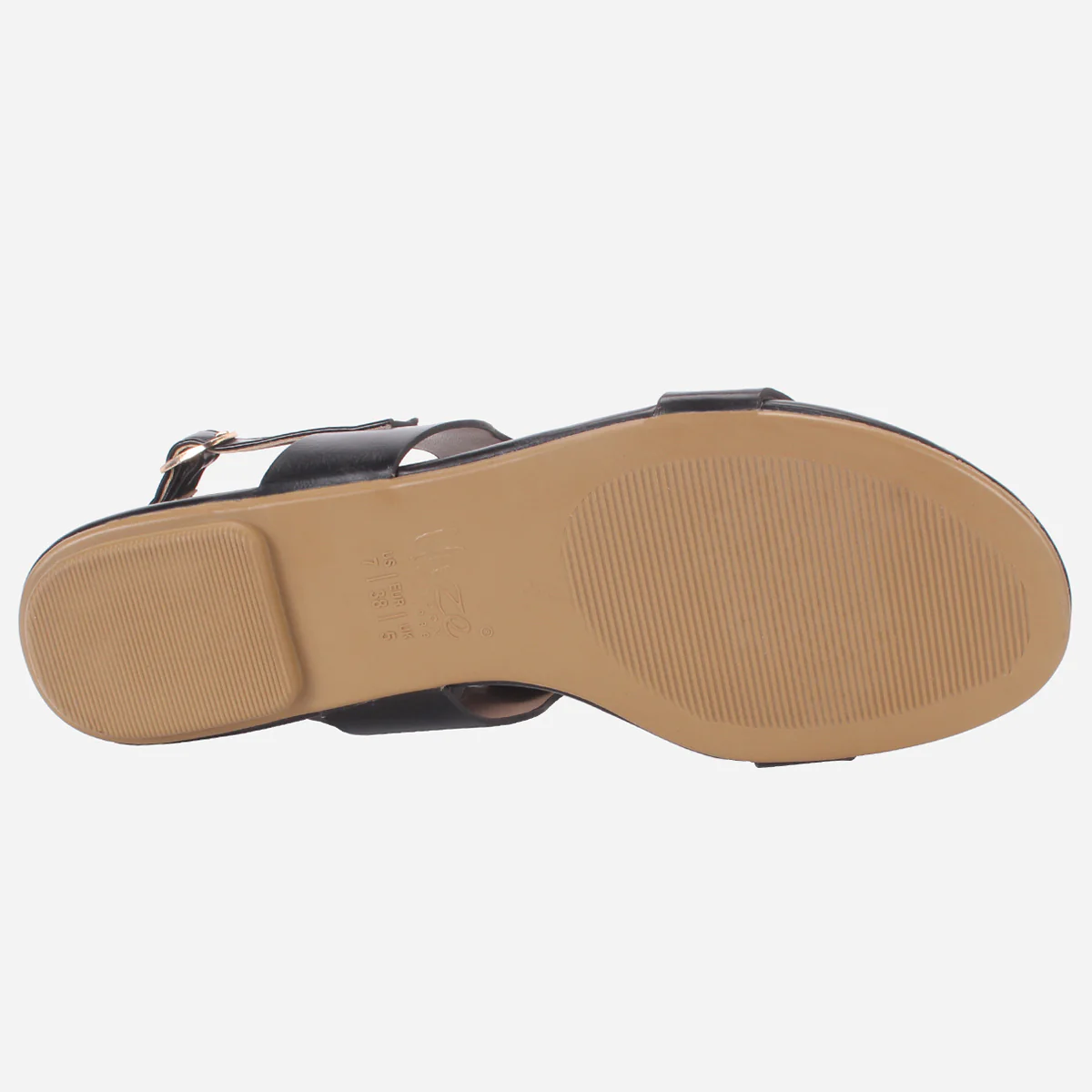 Womens "MAEY" Flat Stud Detailing Summer Sandals - Image 5