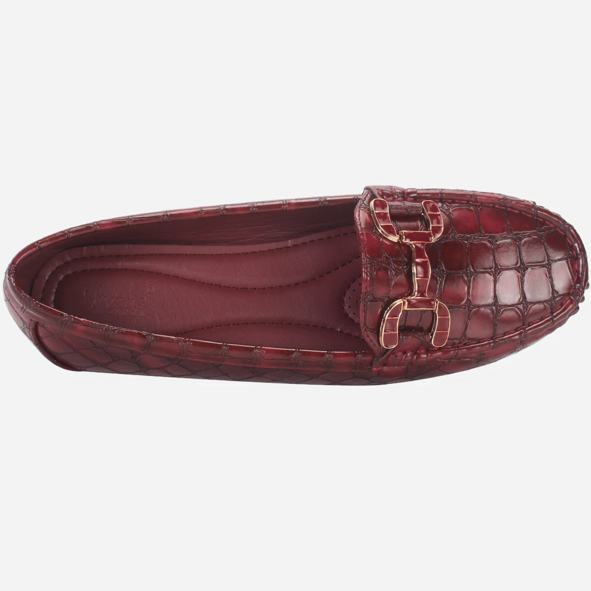 Womens "MAEYRUM" Flat Comfy Slide In Moccasins - Image 4