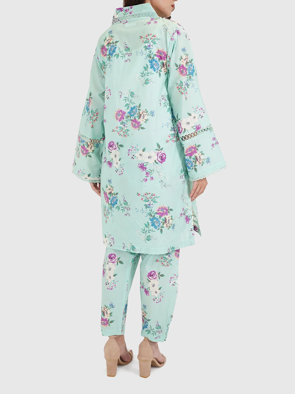 "MAHON" Printed Two Piece Suit - Image 2