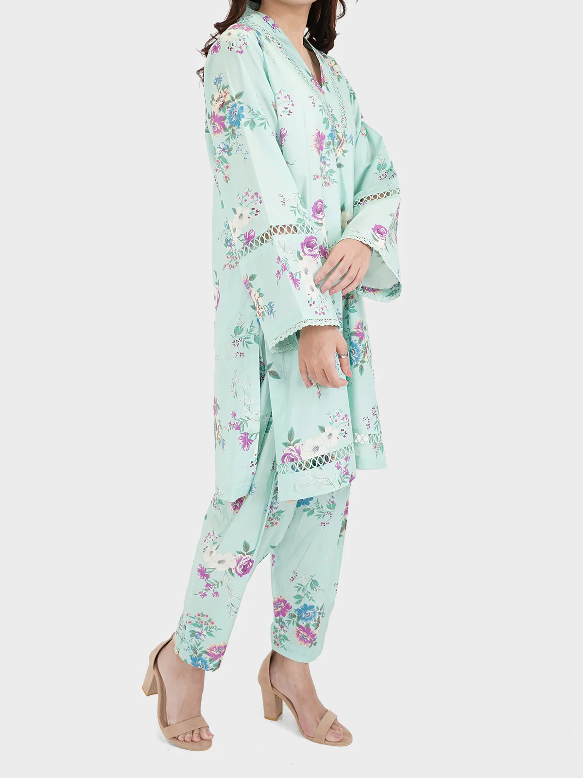 "MAHON" Printed Two Piece Suit - Image 3