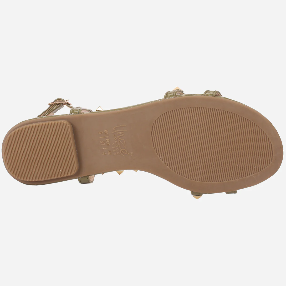 Womens "MAIDAS" Studs Detailing Flat Sandals - Image 5