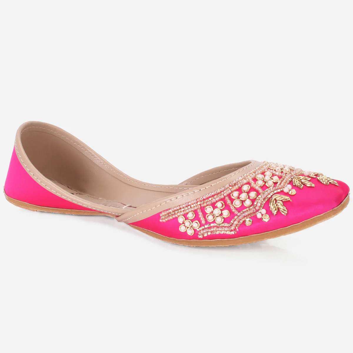 Women's "MALAOU" Decorated Slip On Khussa