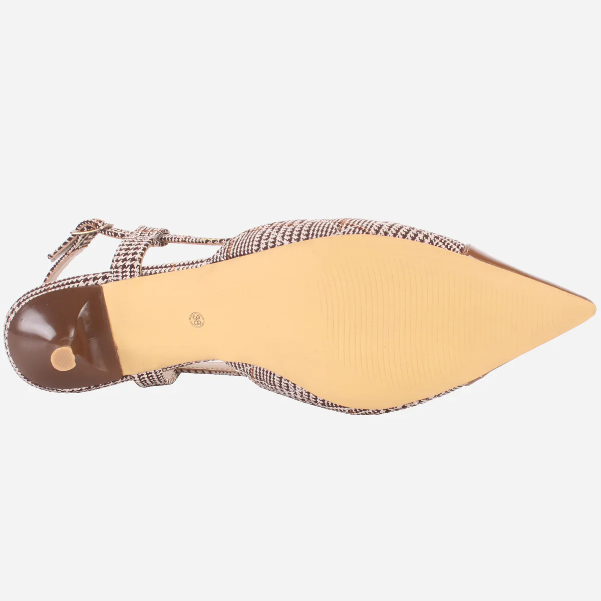 Womens "MARILI" Pointed Toe Back Strap Sandals - Image 5