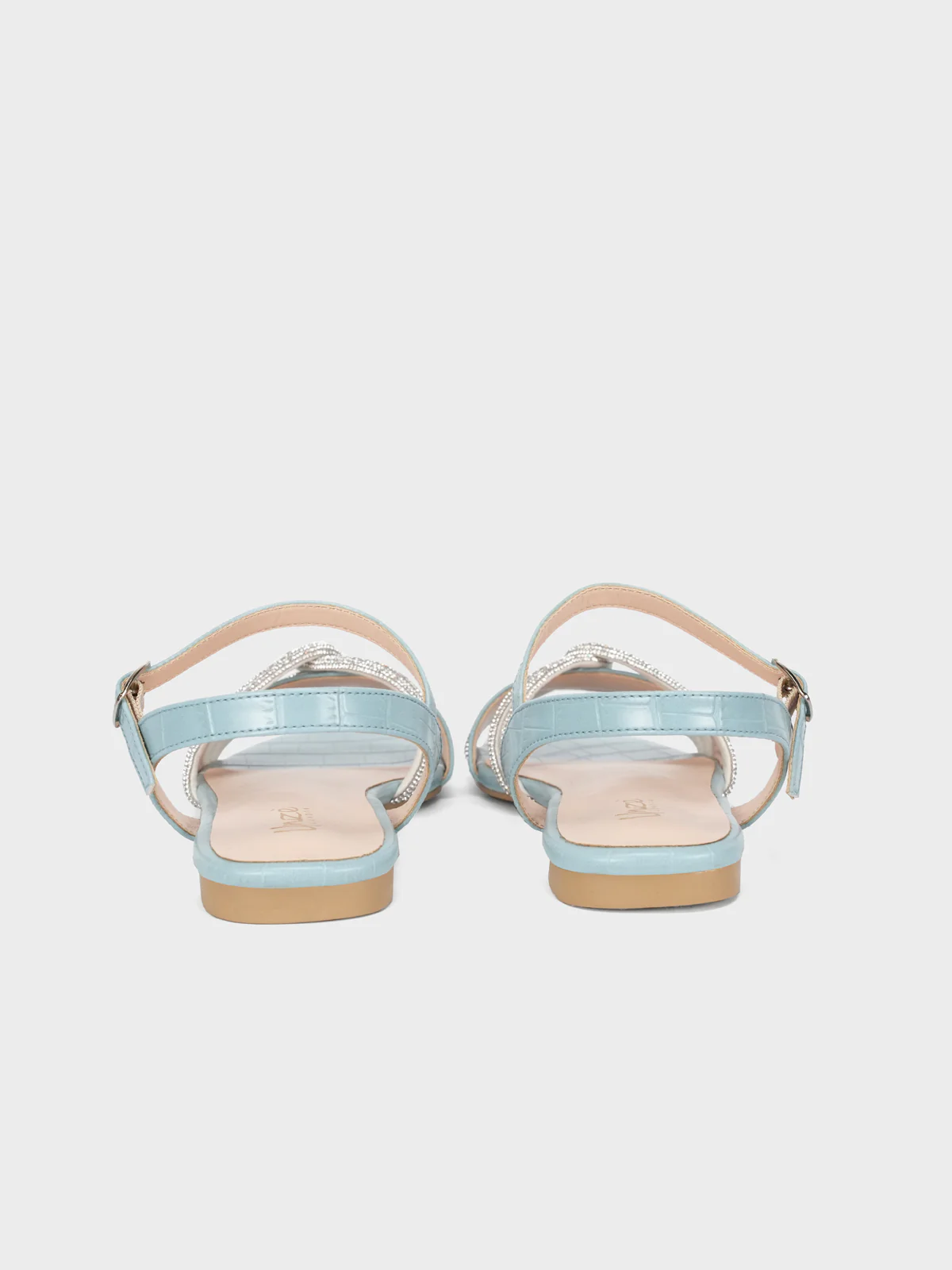 Women's "MARTINA" Crystals Detailing Sandals - Image 3