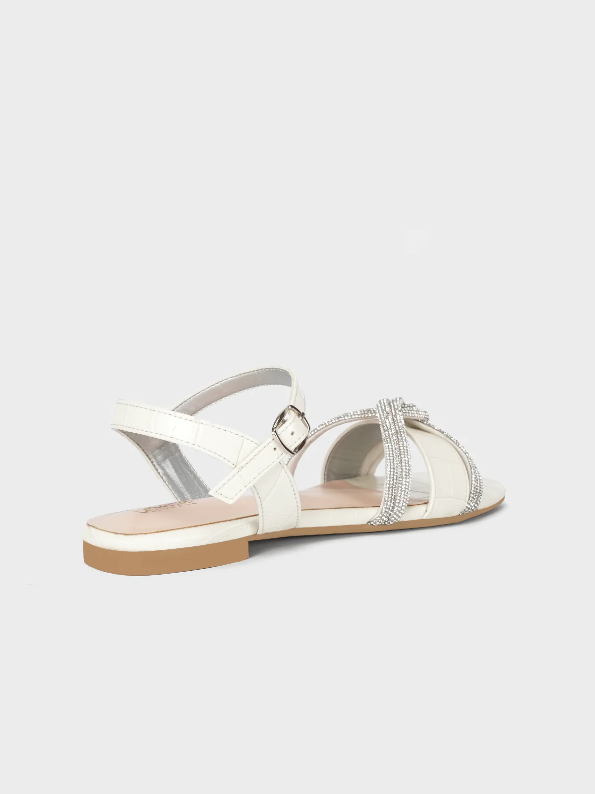 Women's "MARTINA" Crystals Detailing Sandals - Image 3