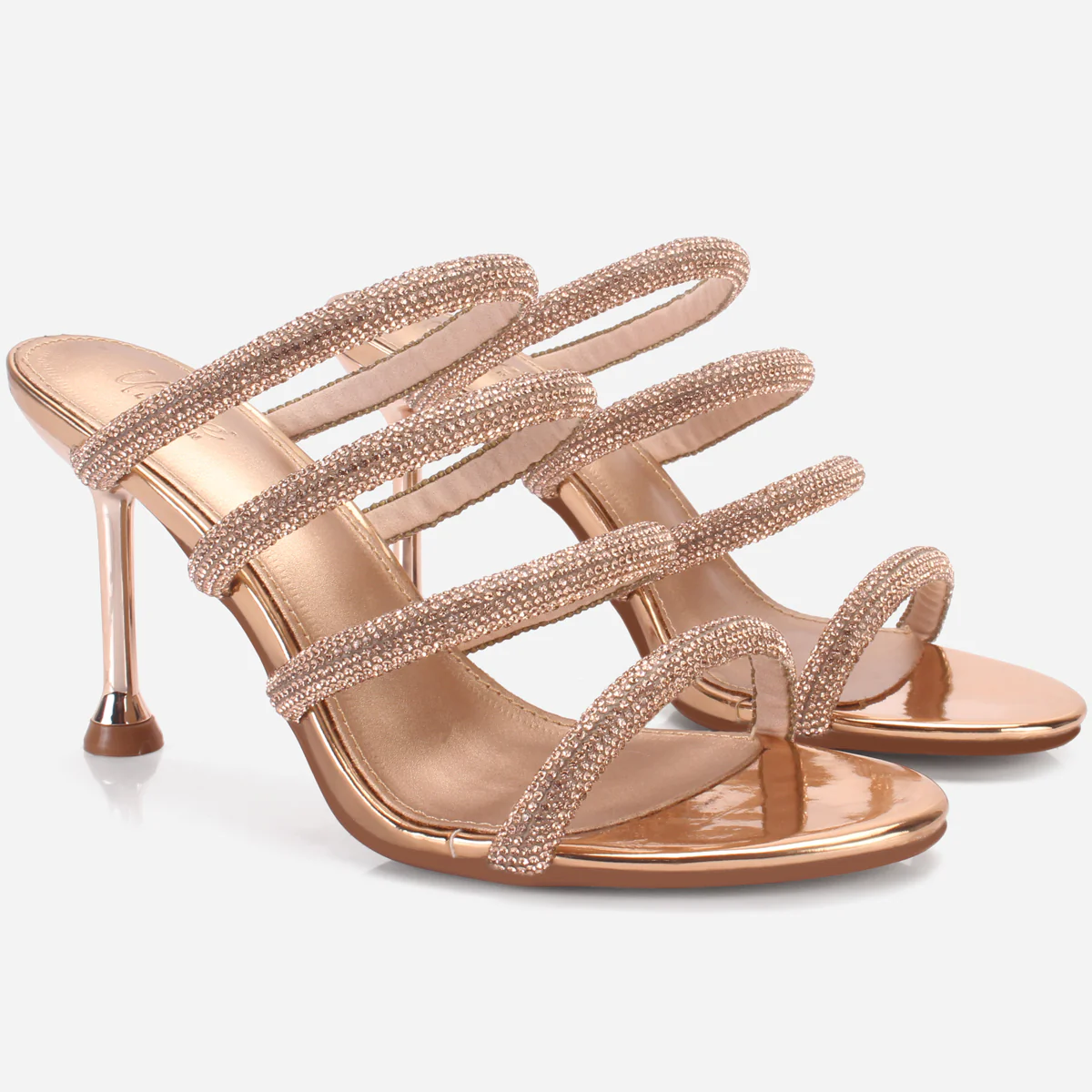 Women's "MAYKONS"Embellished Party Sandals - Image 2