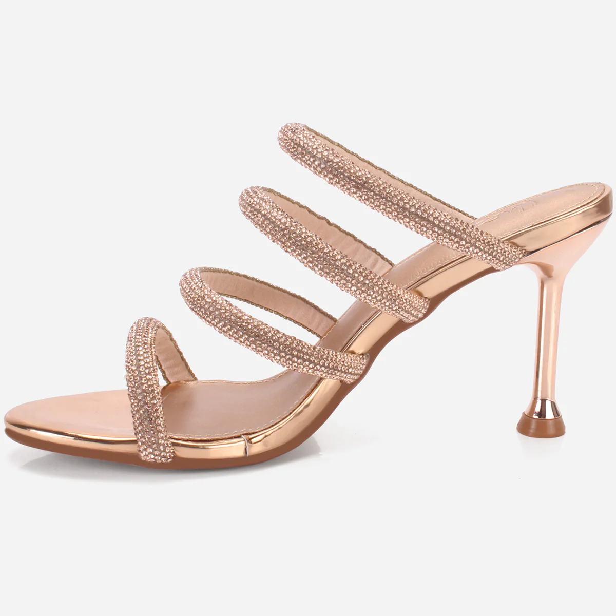 Women's "MAYKONS"Embellished Party Sandals - Image 3