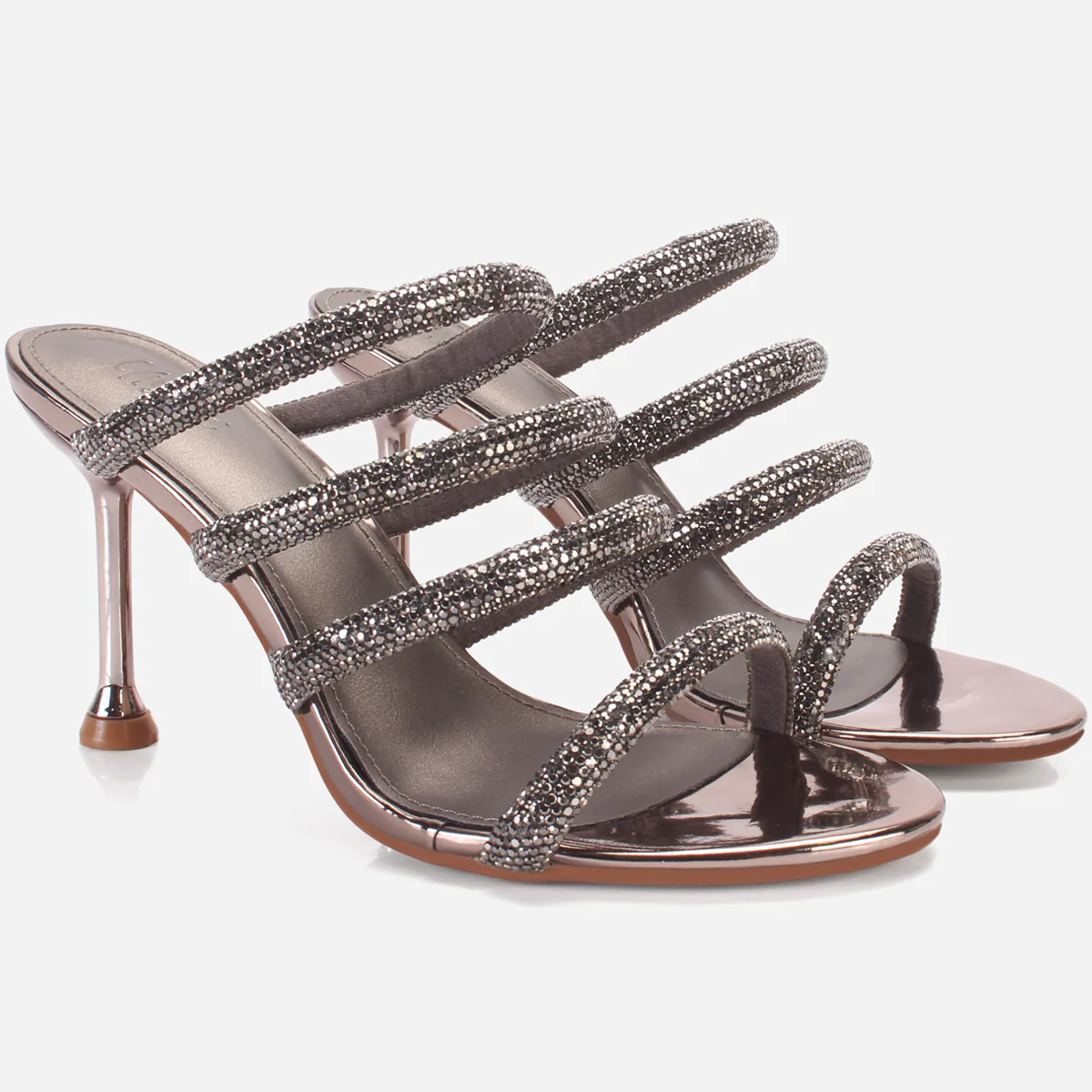 Women's "MAYKONS"Embellished Party Sandals - Image 2