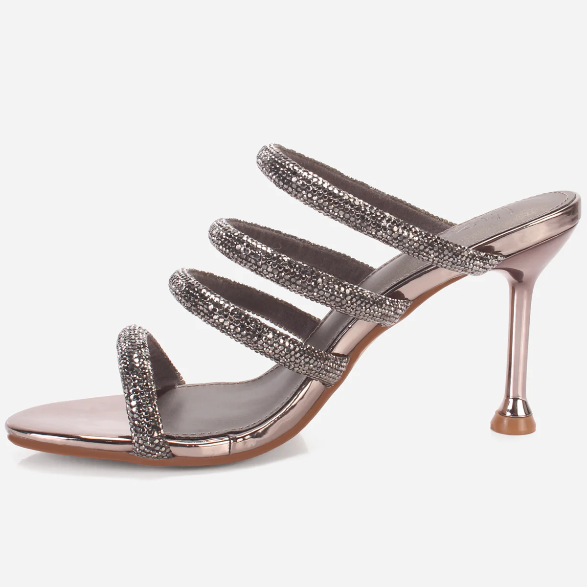 Women's "MAYKONS"Embellished Party Sandals - Image 3