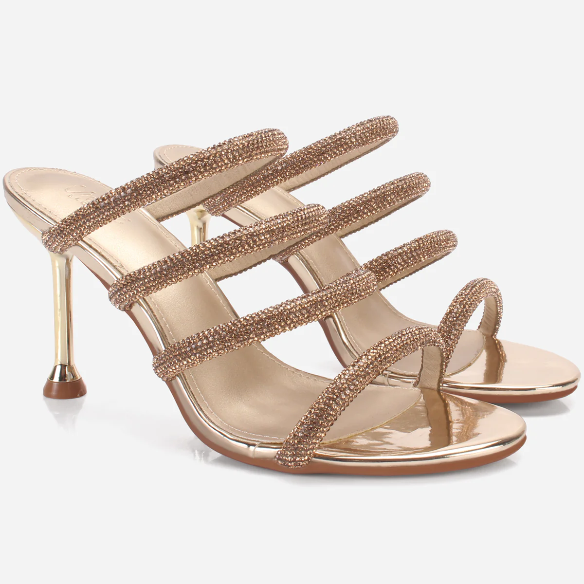 Women's "MAYKONS"Embellished Party Sandals - Image 2