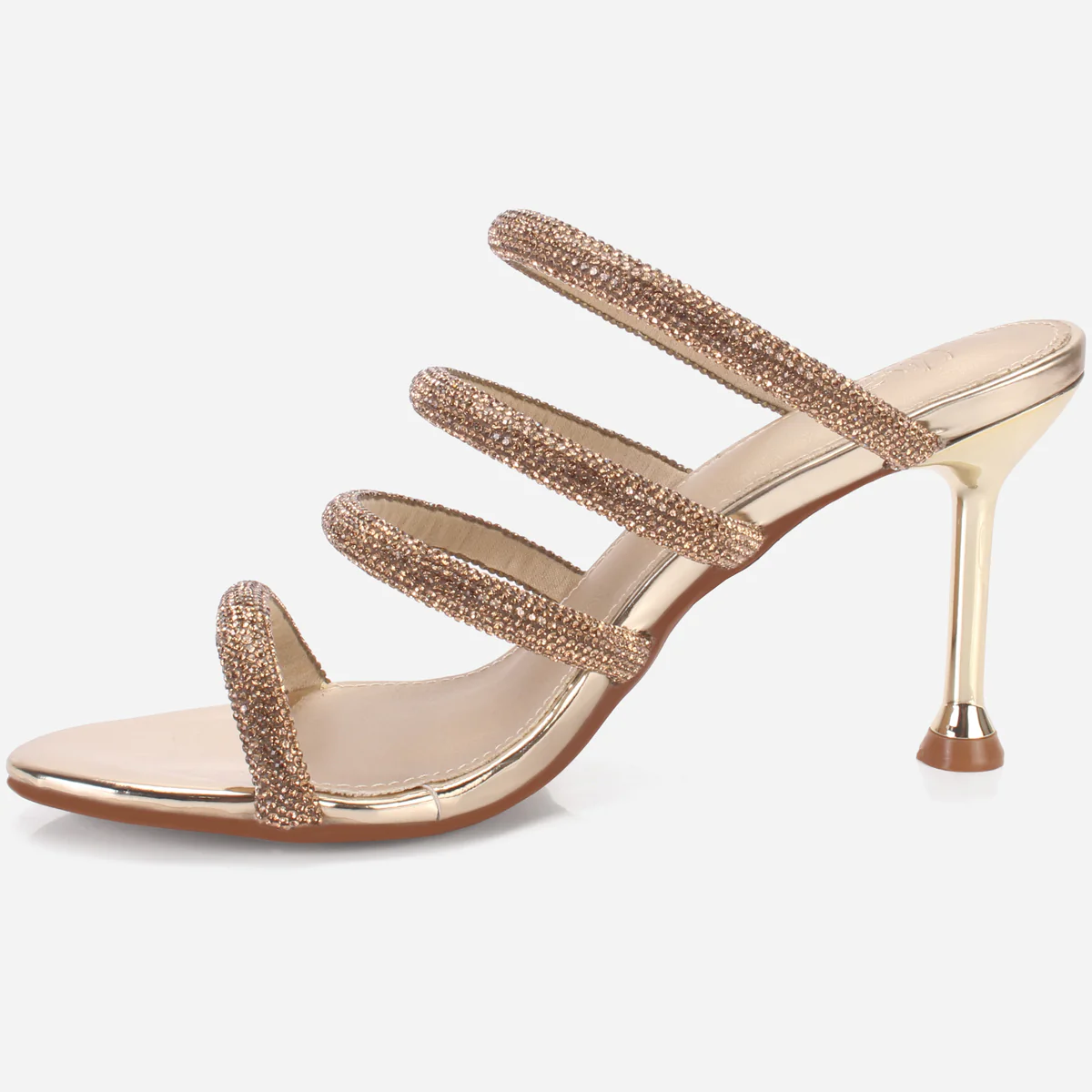 Women's "MAYKONS"Embellished Party Sandals - Image 3